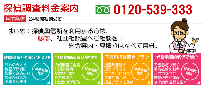 転居先調査ご案内