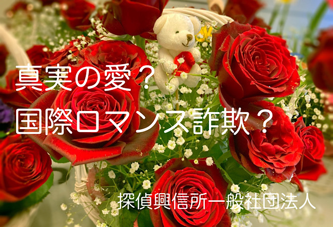 真実の愛?国際ロマンス詐欺?